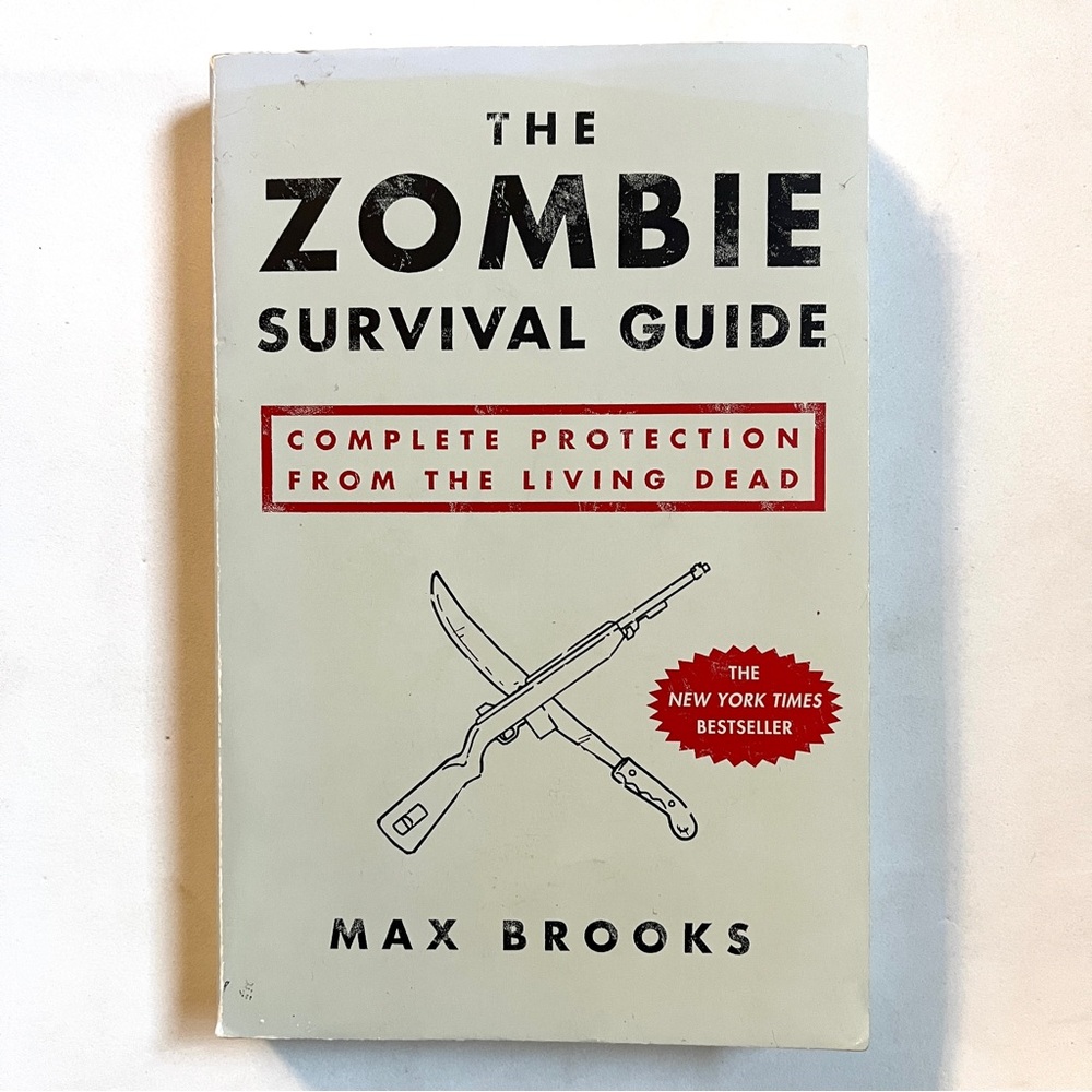 Zombie Survival Guide By Max Brooks ISBN 9781400049622 Like-New